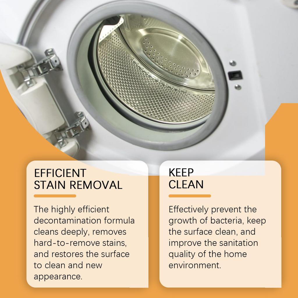 Stain Remover Gel Cleaner Heavy Duty Stain Cleaner For Front Washing Machine Seal, Bathroom Grout, Shower, Caulk - Front Load Washer Cleaning