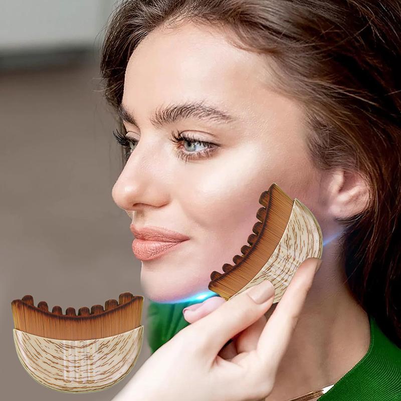 Pennello Viso Contorno Linfatico Portatile Multifunzione Riduzione Gonfiore Mento Drenaggio Linfatico Pennelli Viso Strumento di Scolpire il Viso