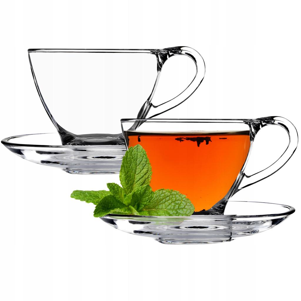 KADAX Cups With Saucers For Coffee Tea 200ml