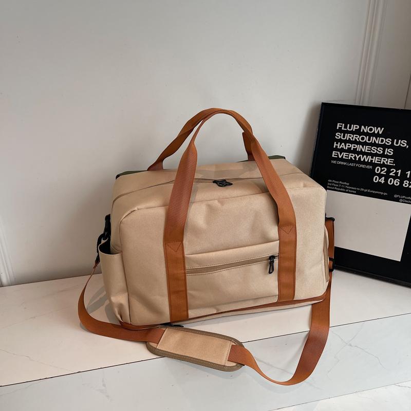 Expanding Dry And Wet Separate Luggage Bag With Shoe Bin Short-distance Travel Bag Travel Lightweight Sports Fitness Bag