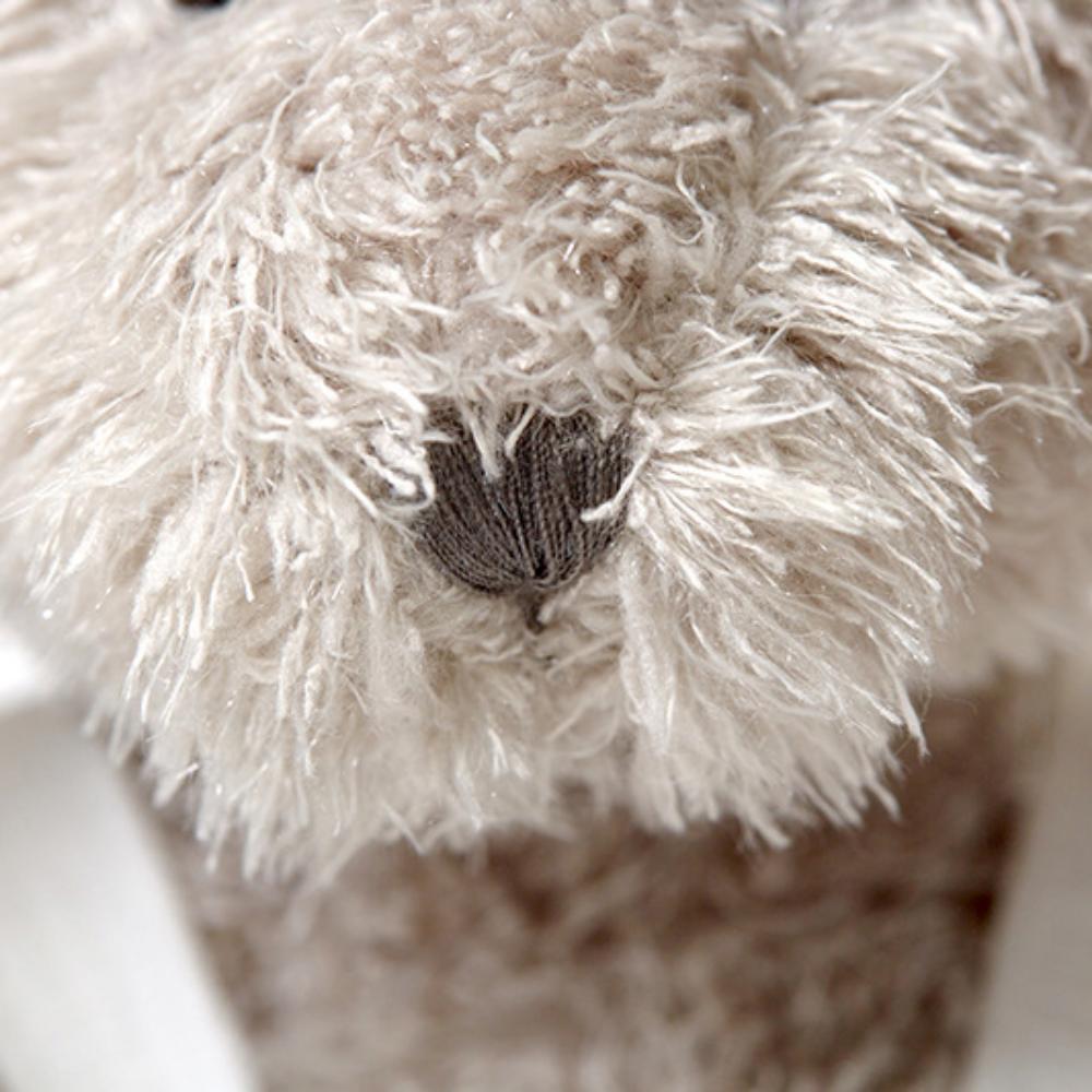 Белая марлевая юбка Платье Кролик Плюшевая игрушка Кукла для сна 30cm белый — фото 8