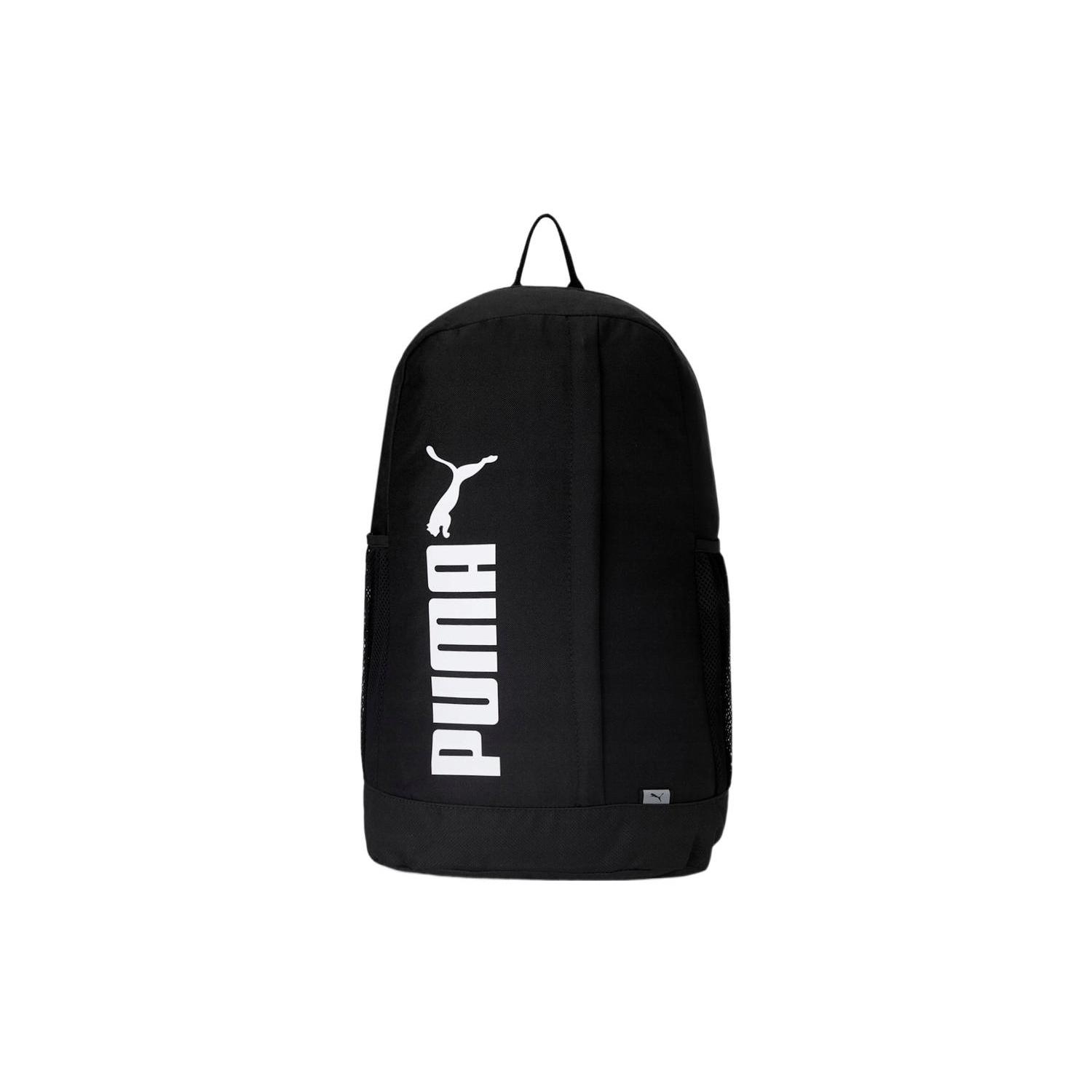 

New PUMA Fabric Backpack Regular Unisex Pure Black 078571-01 26.9*17.0*43.9CM