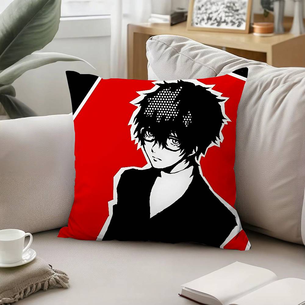 Game Joker Panther Mona Pillow Case Cushion Cover Soft Cute Throw Pillow Case For Car Sofa Pillowcase Polyester With Zipper