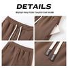 Baleno Men's Casual Wide-Leg Straight Trousers