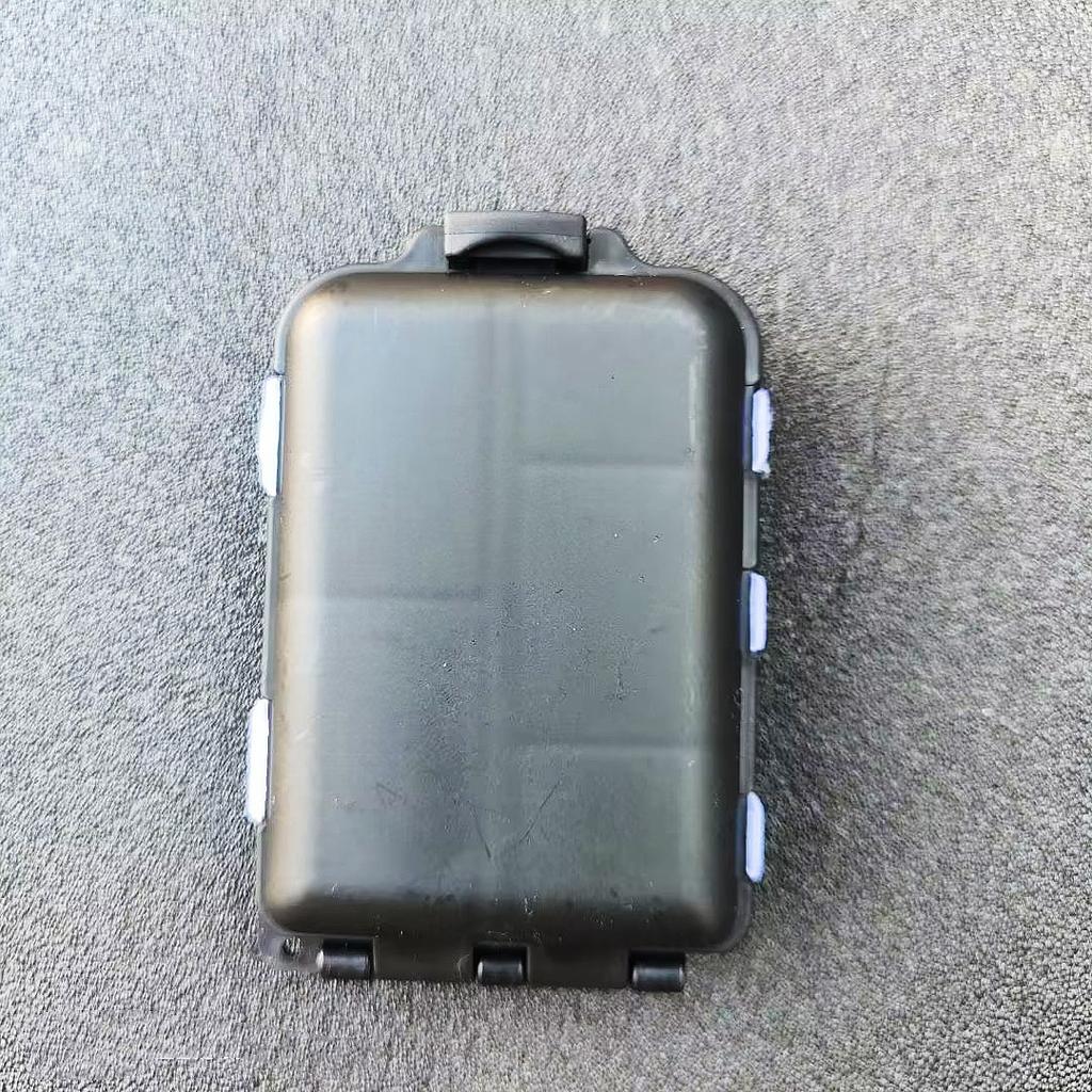 Portable Fishing Tackle Box,10Compartments Double Layer Lure Storage Case, Waterproof Fishing Accessories Outdoor Fishing