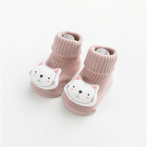 Lawadka Cotton Socks for Newborns Anti Slip Baby Boy Socks Cartoon Infant Floor Socks for Girls Autumn Spring Baby Things