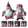 2 Pcs Old Man in The Ornament Plush Dolls Gnome Decor Girl Decorative Gift Christmas Cloth Lovely Elder