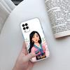 Princess Mulan Transparent Phone Case for Motorola Moto Edge 20 30 40 50 S30 Fusion Ultra Pro Neo Lite