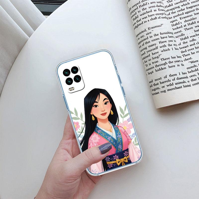 Princess Mulan Transparent Phone Case for Motorola Moto Edge 20 30 40 50 S30 Fusion Ultra Pro Neo Lite