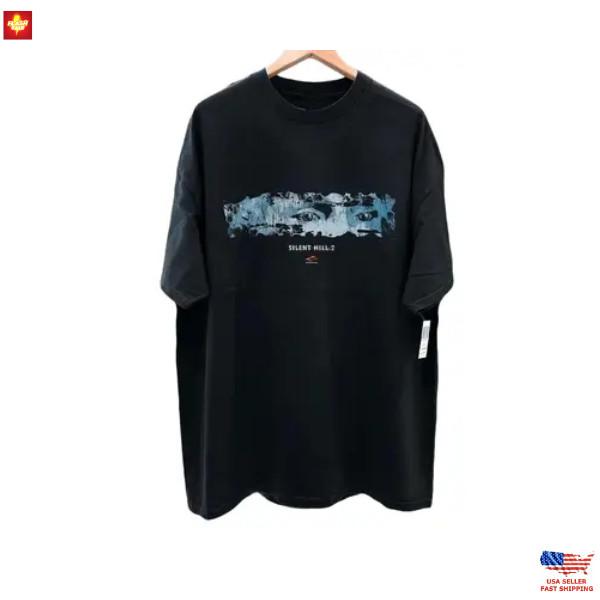 Vintage Silent Hill T-Shirt Retro Horror Game Tee Classic 90s Style Unisex Unisex T-Shirt L