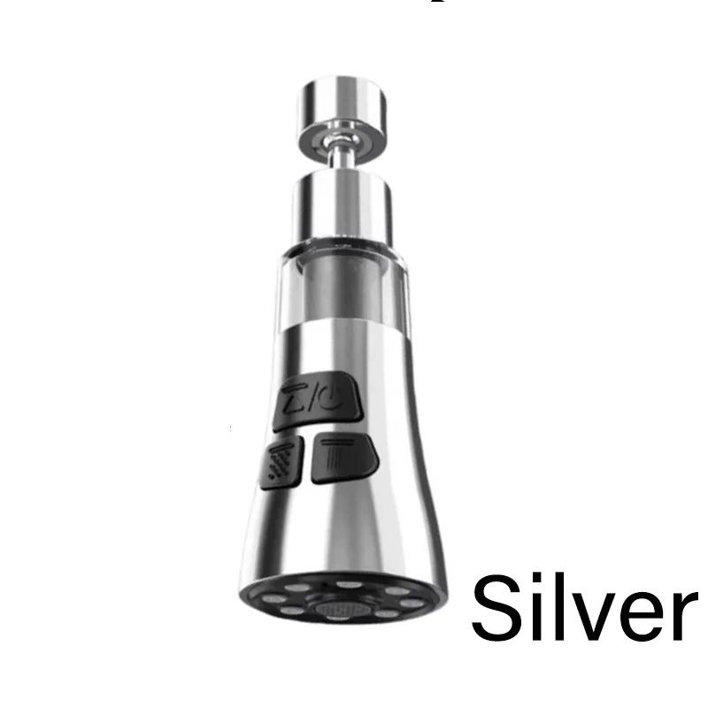 360° Universeller Küchenarmatur-Verlängerer mit Filterfunktion Belüfter Spritzschutzfilter Waschtischarmatur Sprudeldüse Belüfter