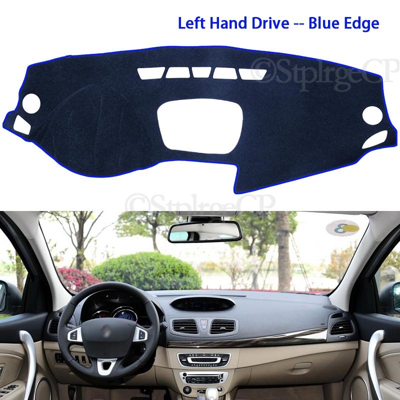 Dashboard Cover Pad Sunshade Dashmat Car Accessories 2012 2014 2015 2016 for Renault Fluence 2009~2017 Samsung SM3 Anti-Slip Mat