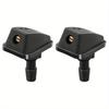 2Pc Car Windscreen Washer Water Spray Jets Nozzles For Seat Ibiza Leon Mk3 5F Ateca Alhambra Altea Arona Arosa Cordoba Exeo Inca