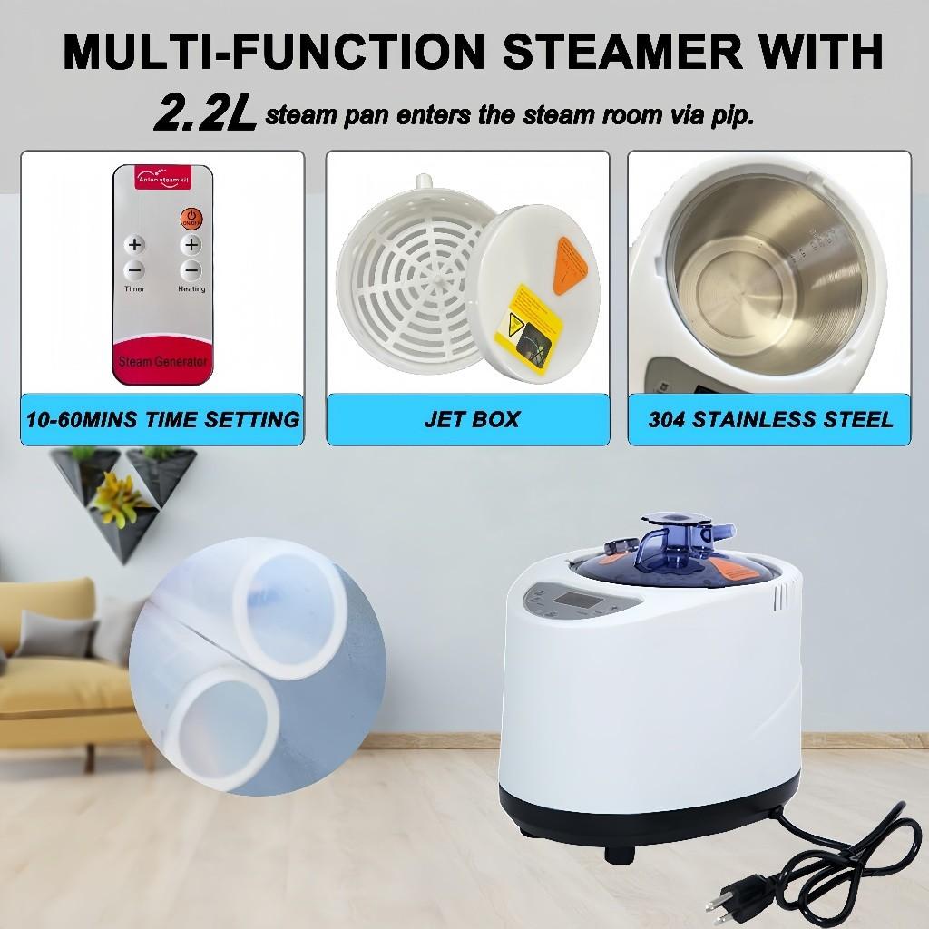 Portable Sauna Tent Steamer Personal Home Steam Sauna Set Full Body SPA Fumigation Sauna Box Kit