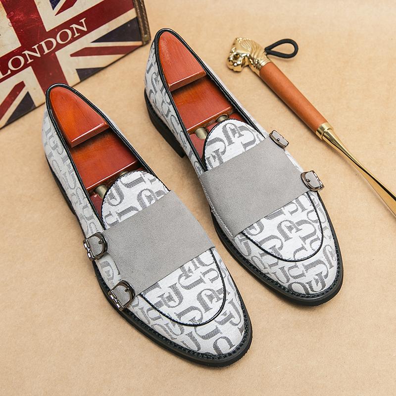 

Кожаная обувь для мужчин Лоферы с кисточками Повседневные кроссовки Для бизнеса Свадебная Большой размер Роскошный дизайн Обувь Высокое качество 44 серый