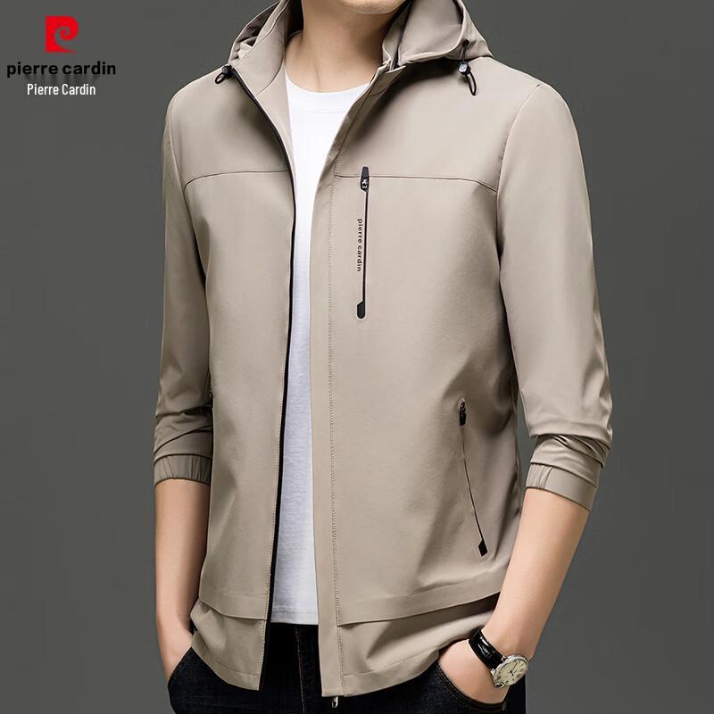 

Pierre Cardin Men s Business Casual Detachable Hood Jacket 3XL