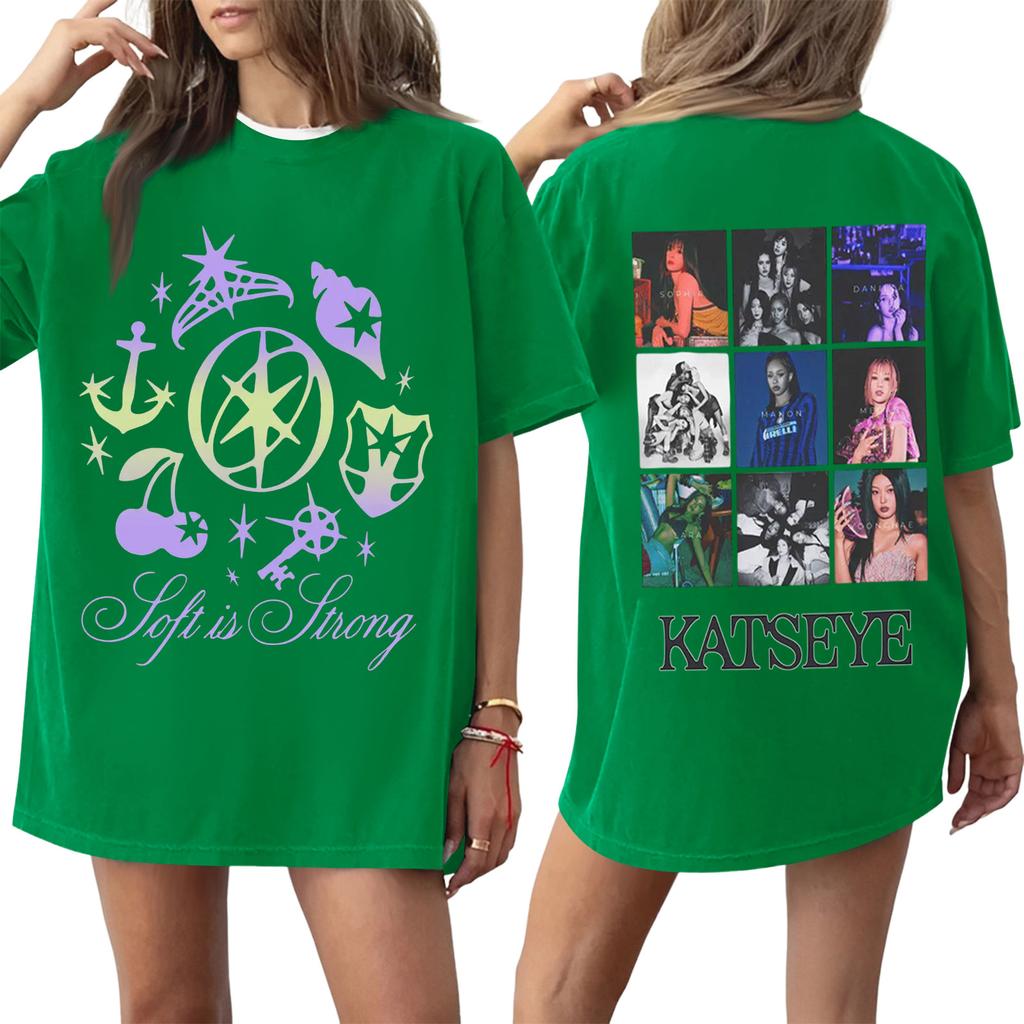 Women's Round Neck Printed Short-sleeved T-shirt Top