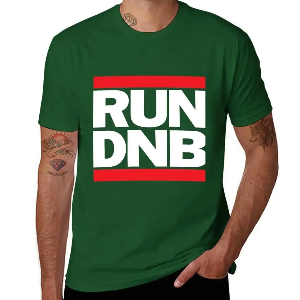 Run Dnb Tshirt Vintage Clothes Summer Tops Unisexs Tall T Shirts