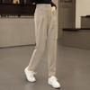 2025 Winter Women's High-Waist Drawstring Fleece-Lined Casual Pants