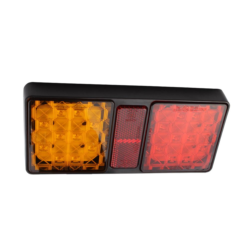 Truck Led Tail Light Trailer Stop Indicator Turn Signal Lamp красный