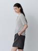 LE STUDIO Linen Blend Collared Knit (Lgy)