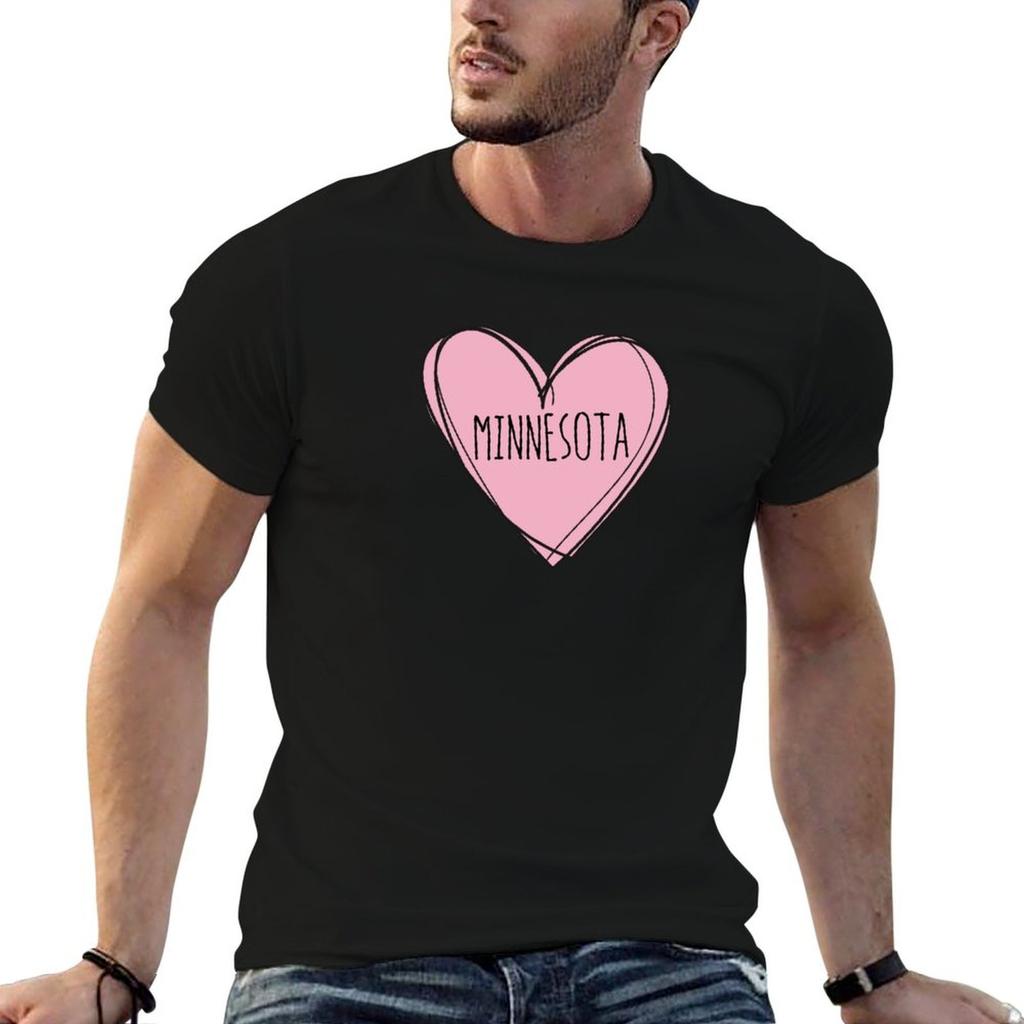 Minntesota T-Shirt man t shirts cotton funny t shirts dark humor cotton t shirt man T-shirt