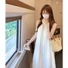 Neck Dress Fairy Summer Loose and Thin New Sleeveless Sweet Temperament Seaside Vacation Long Skirt