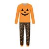 Print Cute Family Set Pajamas, Home Clothes, Family Set Long Sleeve Top Pants Set