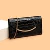 A Fashionable Short Evening Clutch Bag with Multiple Compartments and A Coin Purse