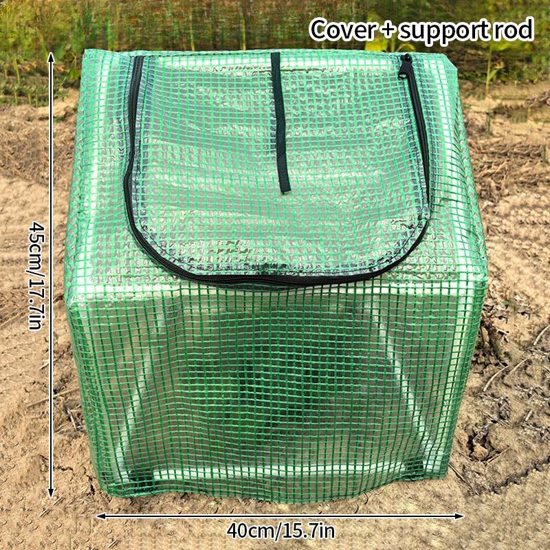 Garden Cover Seedling Plant Protection Cover Plant Winter Garden Greenhouse Mini Sunroom Balcony Home Transparent Foldable