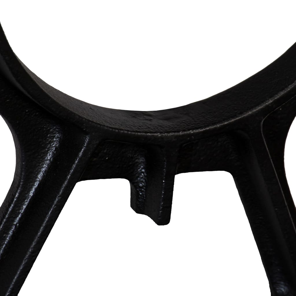 Bench Legs 2 pcs O Frame Cast Iron