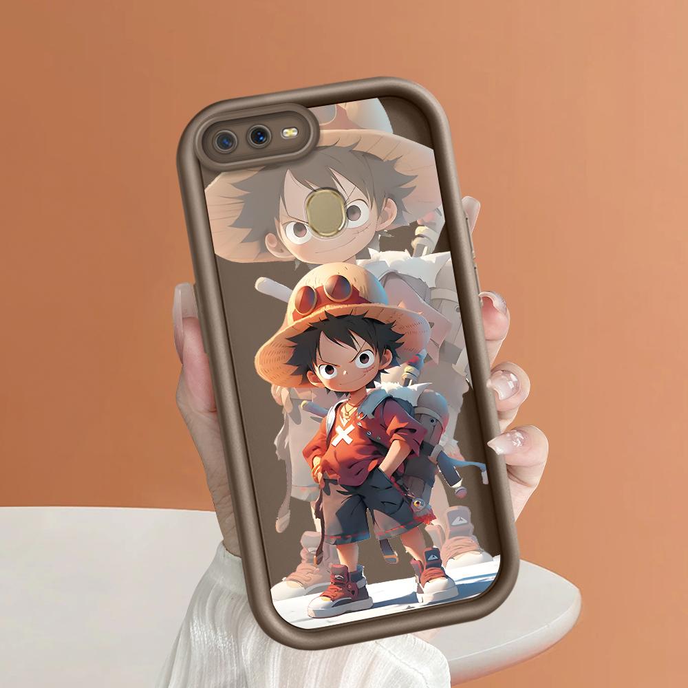 Weiche Silikon-Quadratleitern-Cartoon-Muster Vollständiger Kameraschutz Stoßfeste Hülle für OPPO Reno Realme OnePlus