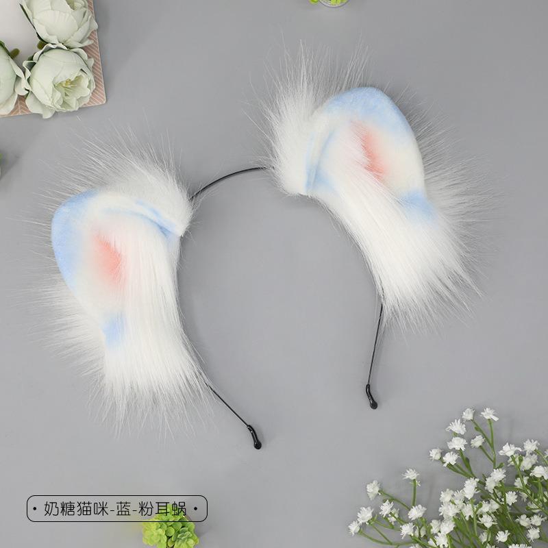 Kitten hair accessories cat ears headgear lolita girl cat ear headband comics cos simulation animal ear headband