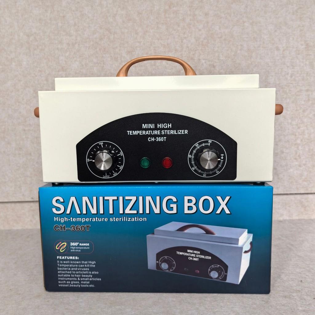 High Temperature Sterilizer Desktop Infrared Disinfection Box Nail Art Tool Dental Stainless Steel Disinfection Cabinet