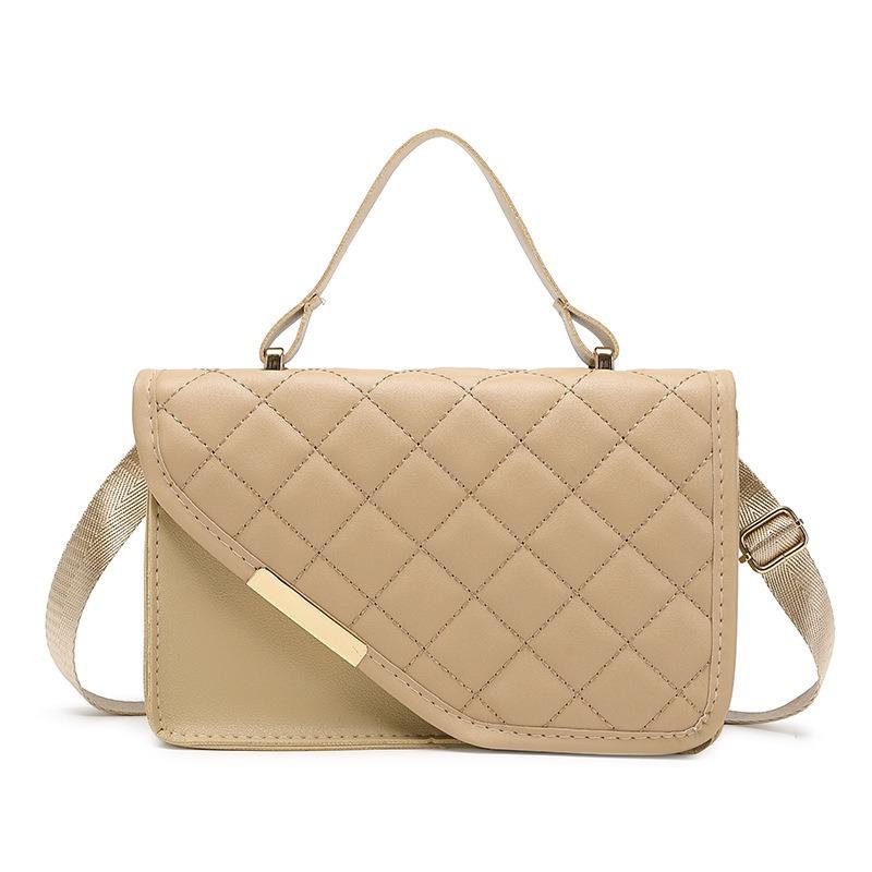 Small Bag Women's Embroidery Rhombus Small Square Bag New Women's Niche Single Shoulder Messenger Bag
