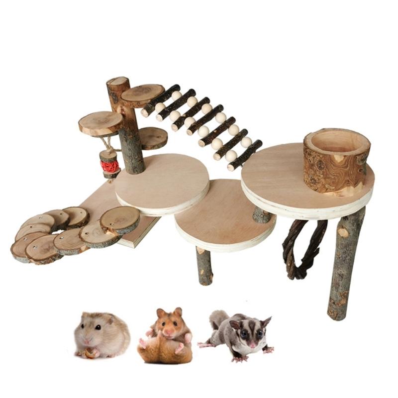 Durable Wood Hamster Toy Designed to Withstand Chewers and Provide Long Lasting Fun Any Hamster Habitat Entertainment