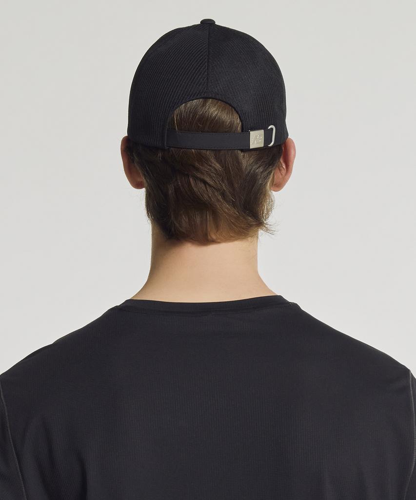 Nyuballanseu Nbgdgf2202 / Frozen Mesh Structure Ball Cap (Black)