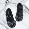 Girls' leather shoes spring new children's Mary Jane princess shoes little girl single shoes student black performance shoes