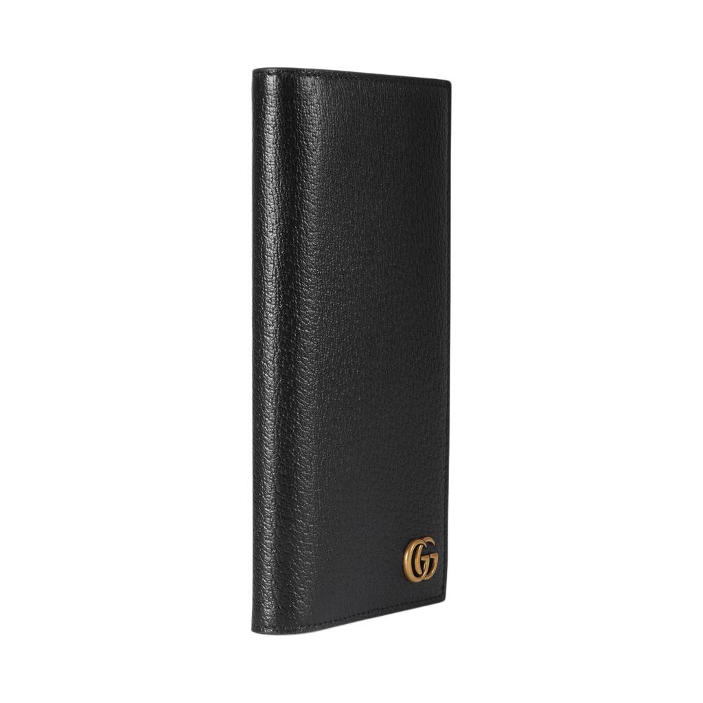 Gucci GG Marmont Leather Wallet Men's Black 795166-DJ20T-1000