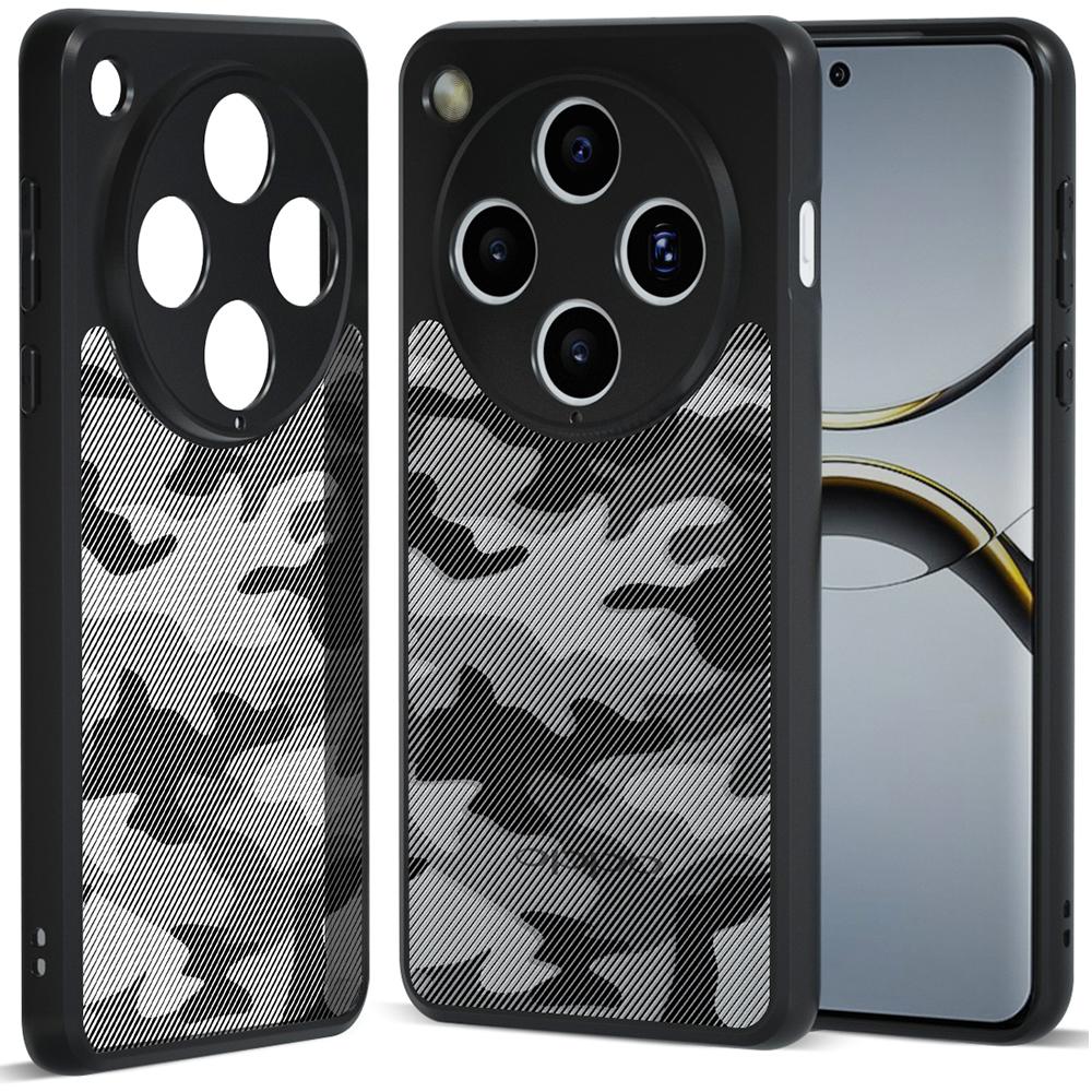 

IBMRS For Oppo Find X8 Pro 5G Case TPU+PC Heavy Duty Shockproof Phone Cover Camera Protection Artistic Camouflage