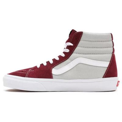 Sk8 Hi Šedá Červená VN0A32QG4PR