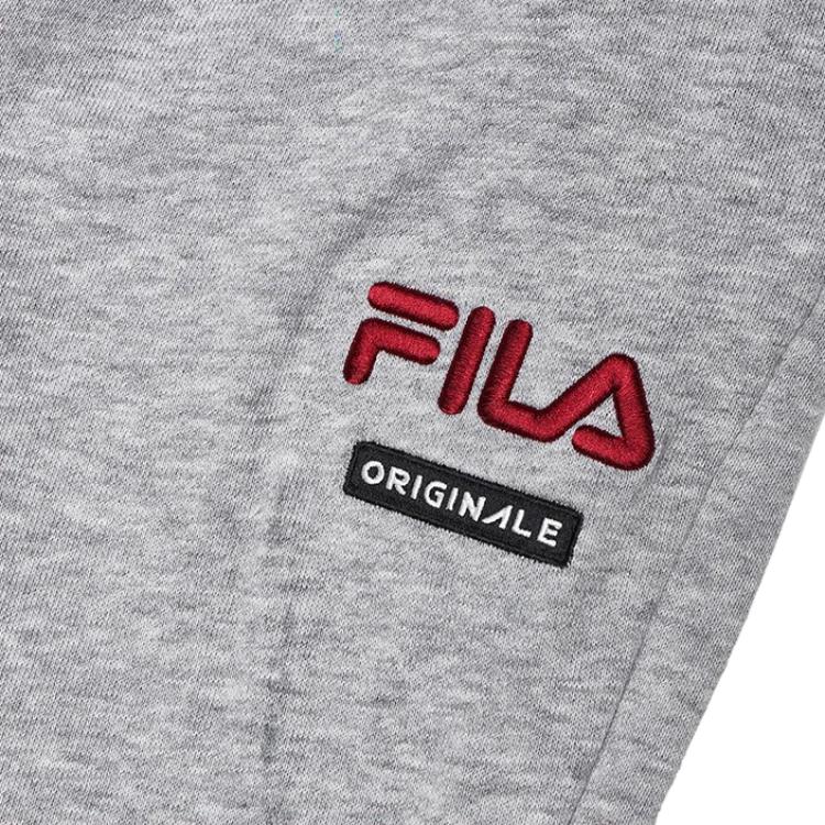 New FILA Casual Pants Women's Dark Marble Heather Gray F51W349605A-MG