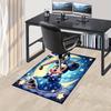 3D Printed Minnie Mouse,Moonlit Night,Starry Sky Anti-Slip Rug - Machine Washable Office Rug for Living Room, Bedroom, Office - Multiple Sizes