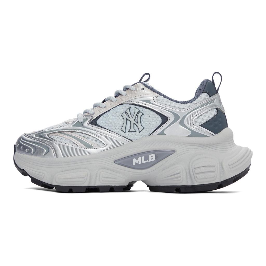 MLB New York Yankees Rezistenți la Alunecare Rezistenți la Abraziune Pantofi Sport Joși Solizi Unisex Gri Deschis 3ASHWD15N-50GRL