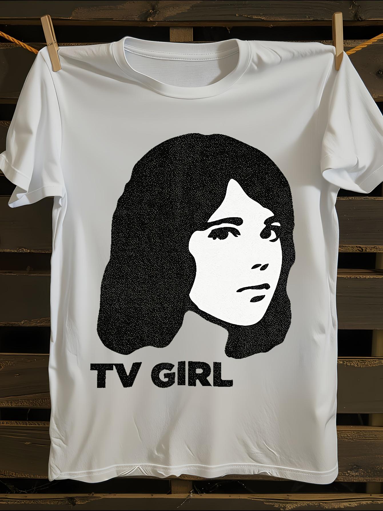 s TV Girl Logo Graphic Tshirt S