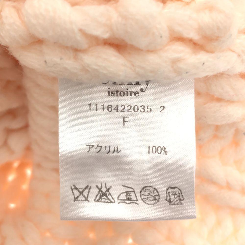 eimy istoire Long sleeve Short length chunky knit FREE pink sweater Women Used