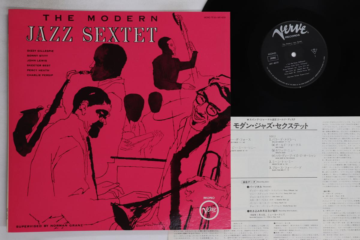 

LP Record MODERN JAZZ SEXTET - Modern Jazz Sextet MV4019 VERVE 1980 Japan Jazz Used