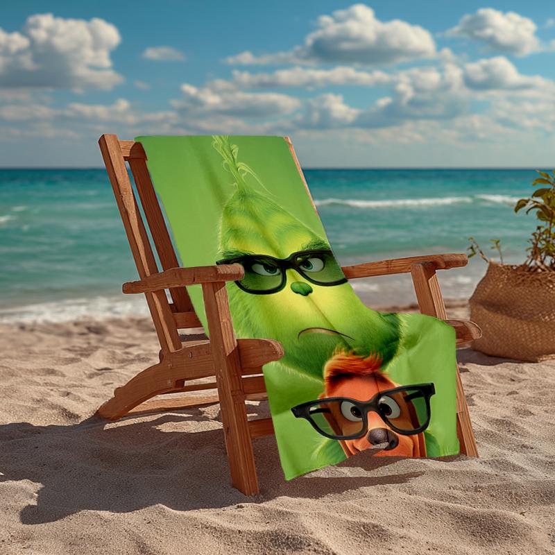 Ultra-Soft Beach Towel with Freddy Theme,Ideal for Pool - Camping, Diving - Perfect Travel Essential, Vibrant Beach Towel.