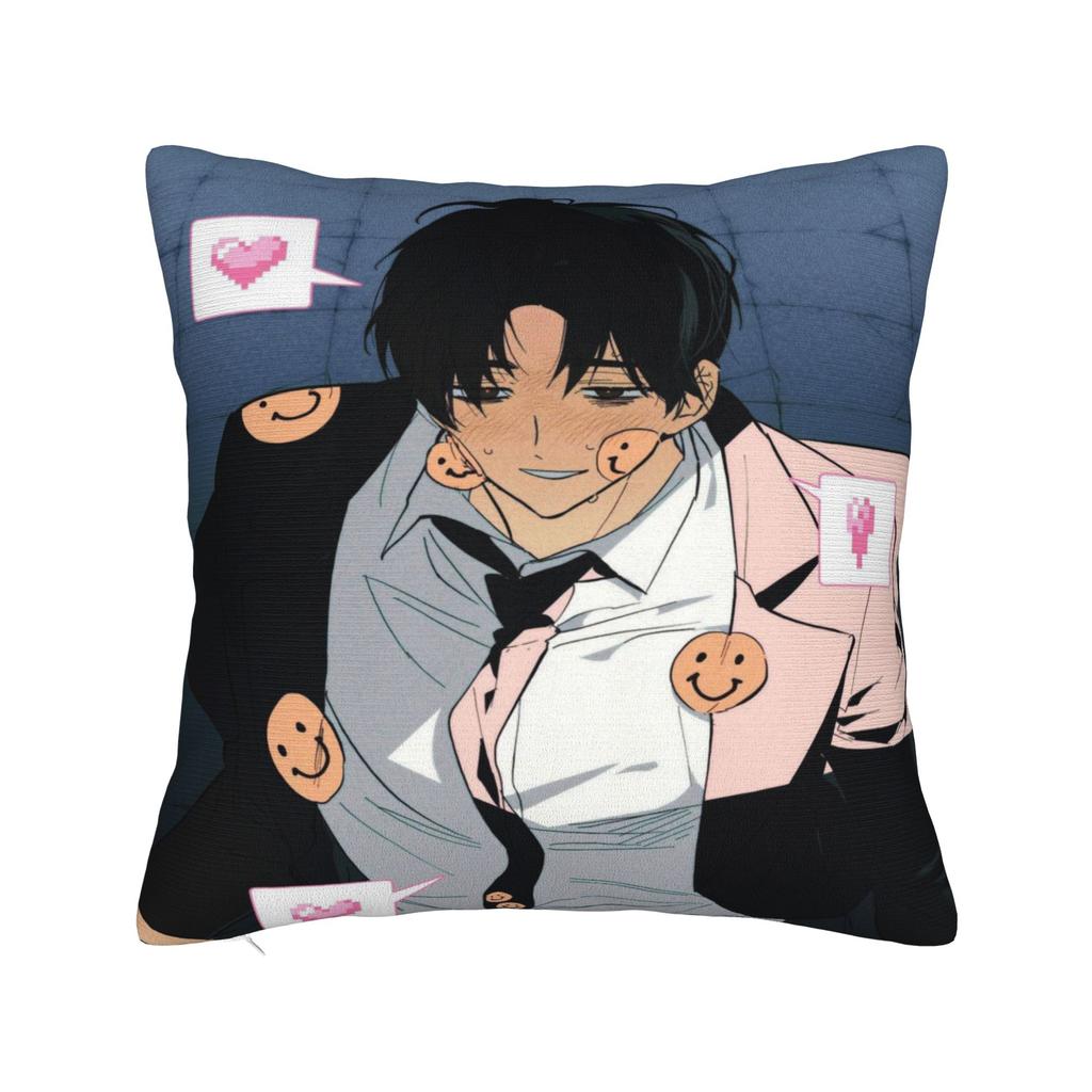 Pillow Case K-Kim S-Soleum Novel GSGW anime Graphic Pillow Cover For Living Room Bed Chair Novelty Pillowcases
