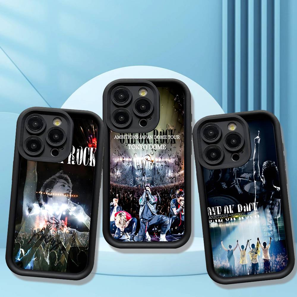 ONE OK ROCK Band Phone Case For IPhone 17 16 15 14 13 12 11 Pro Max 16E Plus INS Soft Cover